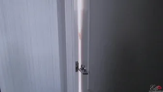 elle matthews Cute krala gets naked and jerks off