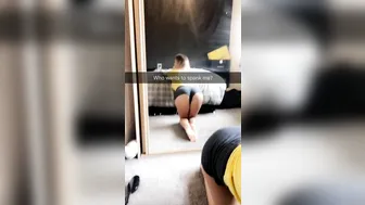 chelsea ferguson took off her white panties