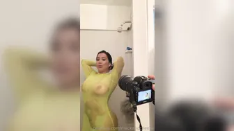 mackenzie zamb Sexy babe undresses on camera