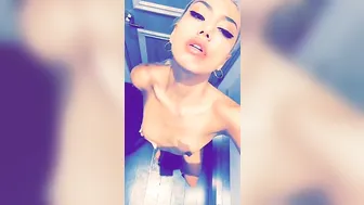 gwen singer Adorable bitch riding a dildo