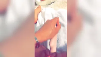 gwen singer Luxurious bitch caresses tits and sucks dick