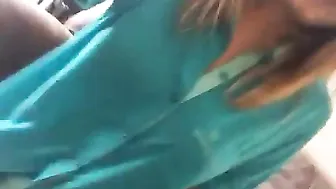 dillon harper Beautiful chick caresses huge milkings