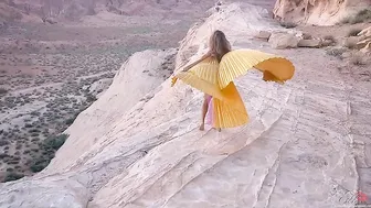 elle matthews Big breasted slut fucks shaved cunt