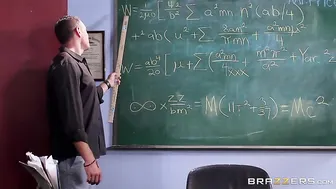 dillon harper The secretary spread her legs to show that there she has