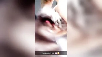 cherubesque Tattooed harlot masturbates both holes