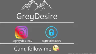 Grey Desire (@greydesire) onlyfans Cute prostitute fingering with sex toys