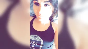 Ava Shade (@avashade) onlyfans fucks herself in red dildo