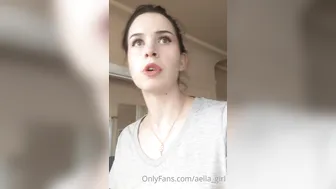 Aella Girl onlyfans Busty female pleases herself with sex toy