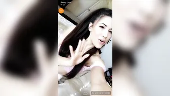 Rainey James onlyfans Black-haired ghoul seduces with her graceful body