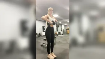 toneupwithtay Hot tick caresses beautiful tits