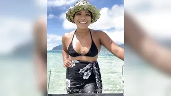 theparadisebartender Appetizing babe lifts her legs