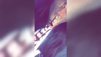 Natalie Monroe Blissful babe gently jerks pussy