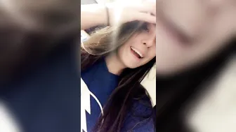 Natalie Monroe Shy Babe Shows Shaved Cunt