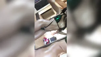 LunaStar Charming babe fucks herself