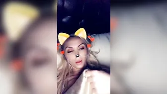 Nikki Benz t terry cap to holes