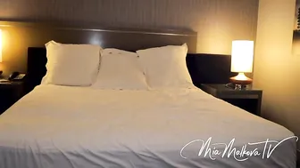 Mia Malkova Hot chick rides phallus