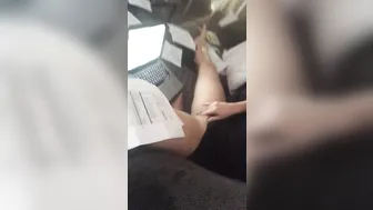 Mia Malkova Busty trans fingering penis