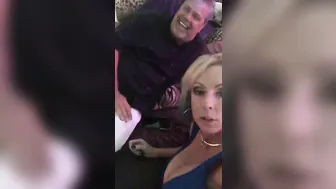 Naughty Alysha Busty chick takes off her panties