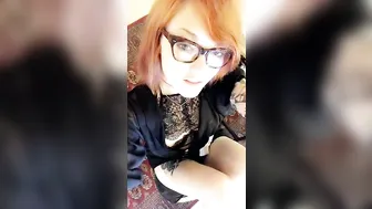 Maud Suicide Openwork passion undress and pussy pulls