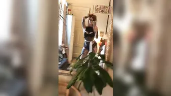 Maud Suicide Sexy lady stretches tight pussy