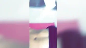 LunaStar Skinny pussy caresses shaved pussy