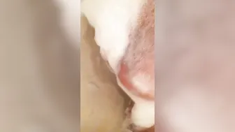 LunaStar Cute wench jerks off wide cunt