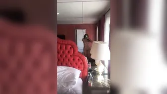 Lauren Duck Cute little woman pulling nipples