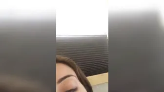 Lauren Duck Black-haired beauty pulls sex lips