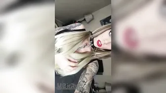 Karma RX Impressive babe relieves stress with sex toy