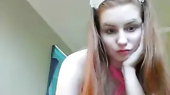 daddysbabygirl34 Skinny female fucks herself with a phallus