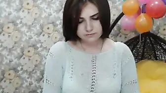 svetadark Beautiful brown-haired woman fingering her pussy