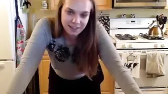 cute0caboose Busty passion caress nipples