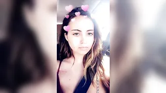 Lauren Duck Beauty in stockings shows small tits