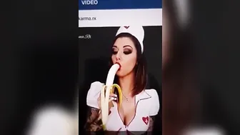 Karma RX Charming babe magically shows her body