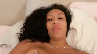 bby Cute blonde fucks herself with a phallus