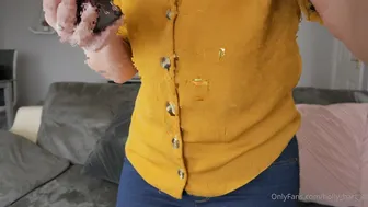 Holly Hart aka holly twirling nipples on big boobs