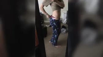 Scarlit Scandal  onlyfans Busty chick masturbates shaved pussy