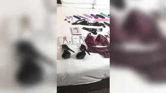 Holly Hart aka holly Hot curvy strips and jerks off her pussy