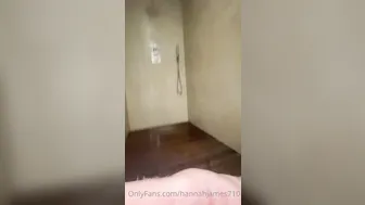 Hannah James aka hannahjames710 onlyfans Busty chick masturbates shaved pussy