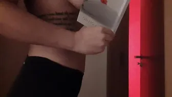 angelicamorango in a black suit