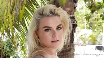 alexandramc in black peignoir