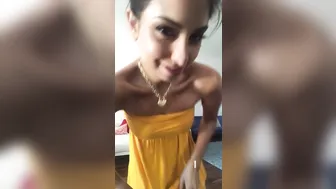 Trinity St Clair onlyfans Gorgeous girl masturbates in the sauna