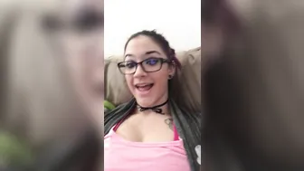 Sexy Aymee onlyfans Tattooed slut fucks dildo hard