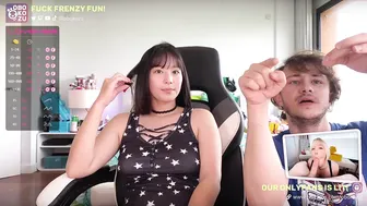 obokozu Attractive bitch kneads juicy milking