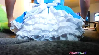 squishergirl buxom chick is dug toy