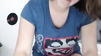 ponymafia Blissful female caresses and fucks her pussy