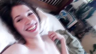 sashaandkonrad Blonde Passion caresses shaved pussy