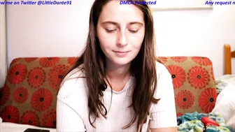 littledante91 Blond with piercing sucking strap-ons