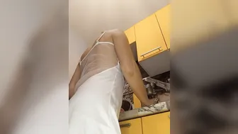 Angelochek042  Busty babe massages pussy