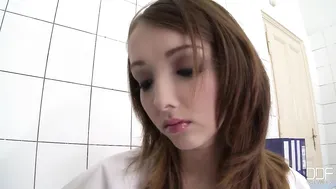 Lucie Wilde  Ardent babe jerks off in private